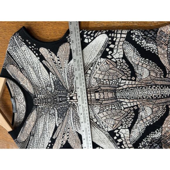 Alexander McQueenDragonfly Intarsia Dress Wool Mini Dress Small - Picture 8 of 9